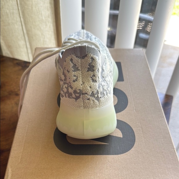 Adidas Yeezy Boost 380 Kids Sneakers - Gray and Cream
